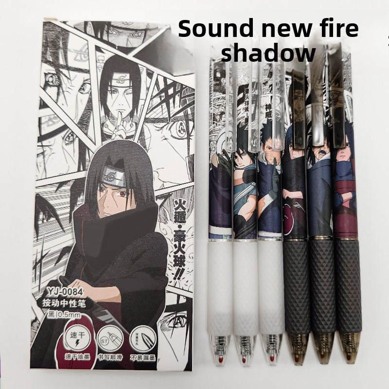 Tech Office Accessories - Anime Naruto Gel Pen Leuke Stripfiguur