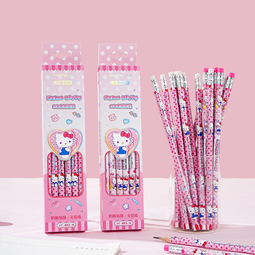 Tech Office Accessories - 12 Stuks Echte Sanrio Hello Kitty