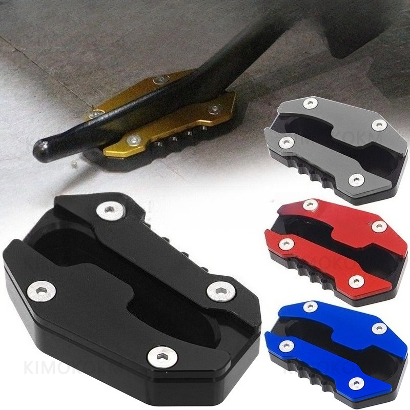 Tech Accessories 2022 - Motorfiets Kickstand Voet Zijstandaard Extension Pad