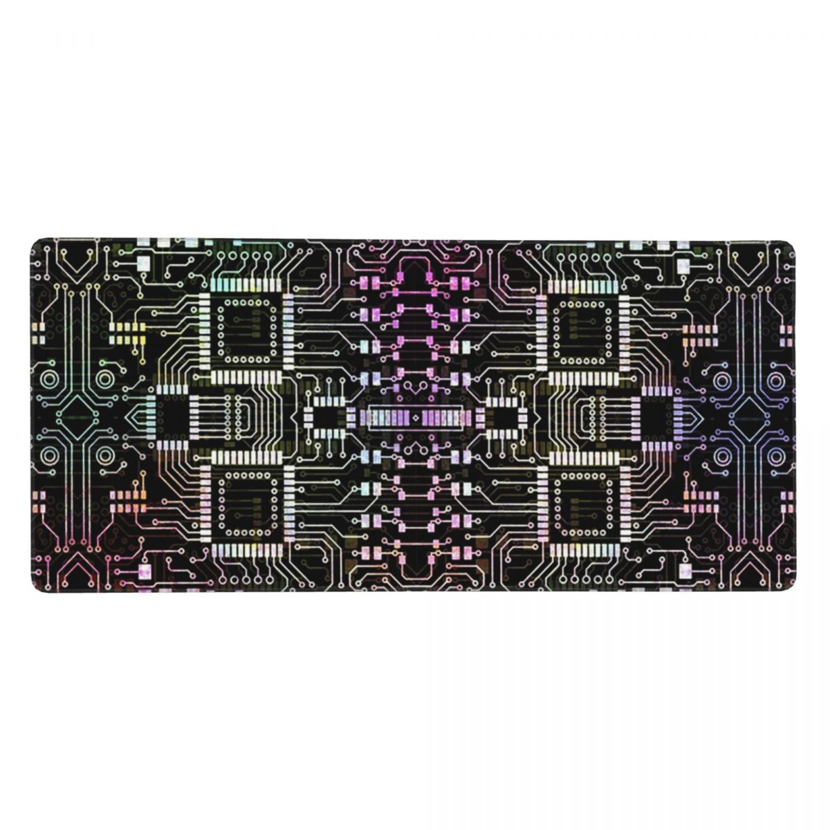 Tech Accessories For Laptop - Uniek high-tech printplaat groot muismat computertoetsenbord