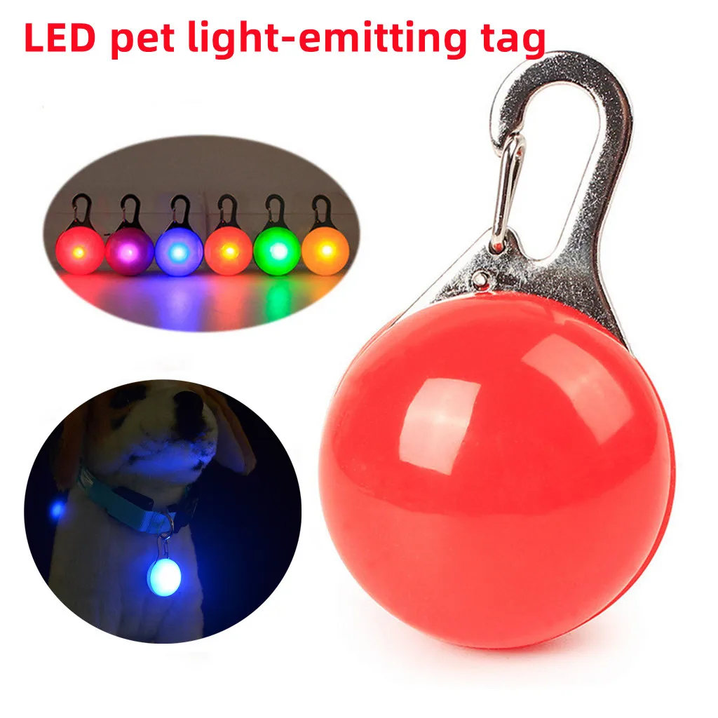 Tech Dog Accessories - Hondenhalsbandhanger Nachtveiligheidshanger Huisdier Lichtgevende LED-nachtlampje Halsband