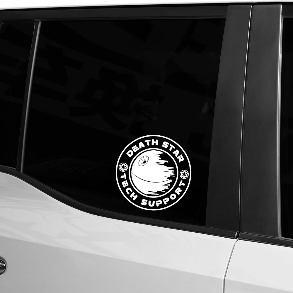 Tech Accessories For Laptop - Autosticker Space Wars Death Star Tech