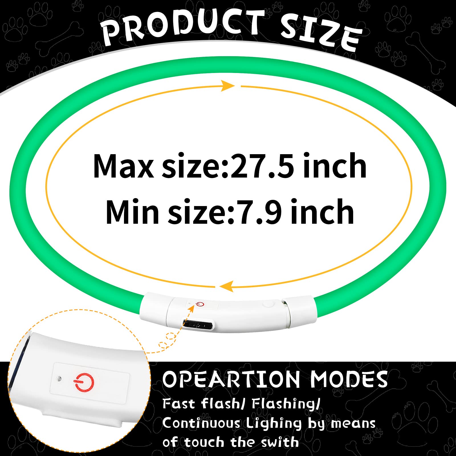 Siliconen LED-halsband Oplaadb - Tech Dog Accessories recensie en prijs
