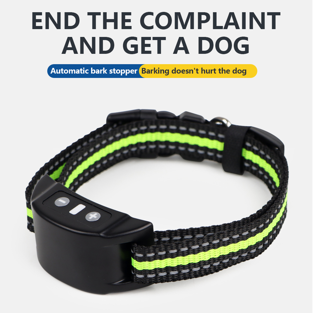 Anti-blaf hondenhalsband met e - Tech Dog Accessories recensie en prijs
