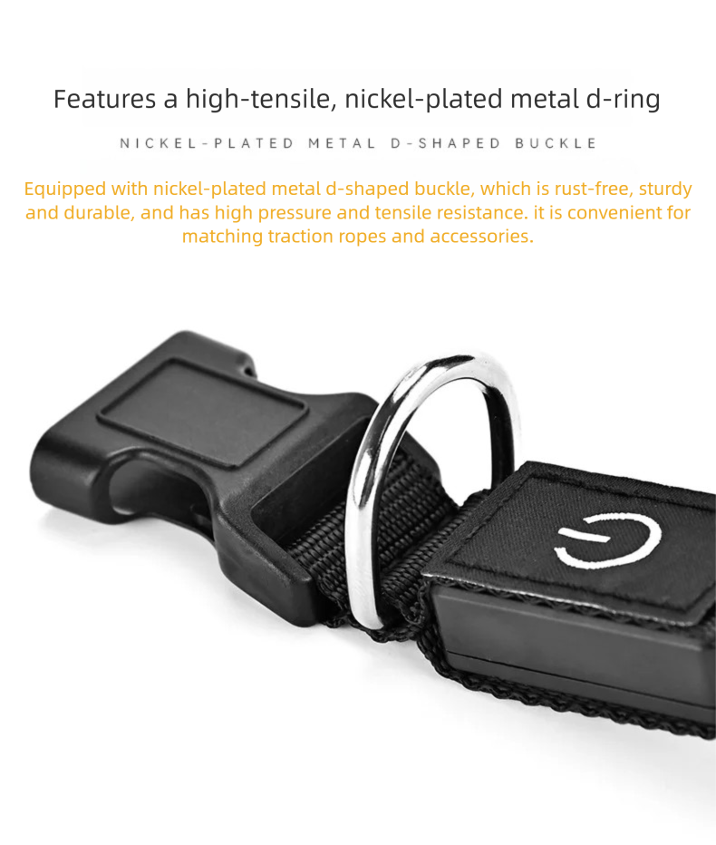 LED-halsband USB oplaadbaar Na - Tech Dog Accessories recensie en prijs