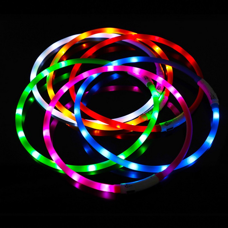 Siliconen LED-halsband Oplaadb - Tech Dog Accessories recensie en prijs
