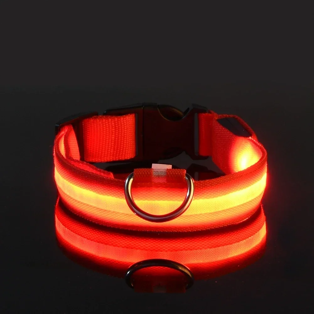 Hondenriem van nylon met LED-v - Tech Dog Accessories recensie en prijs