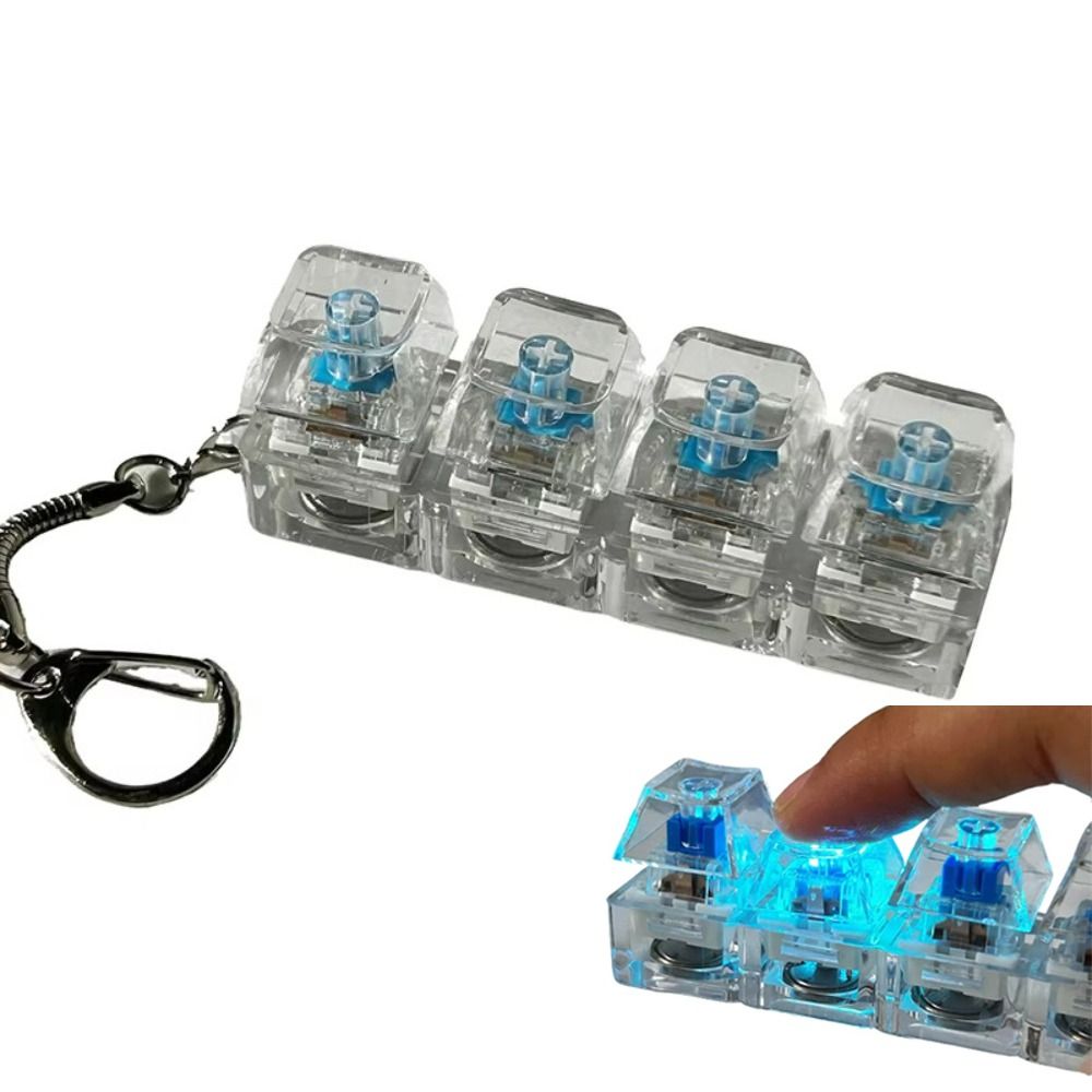 4-toetsen fidget keyboard keyc - Tech Office Accessories recensie en prijs