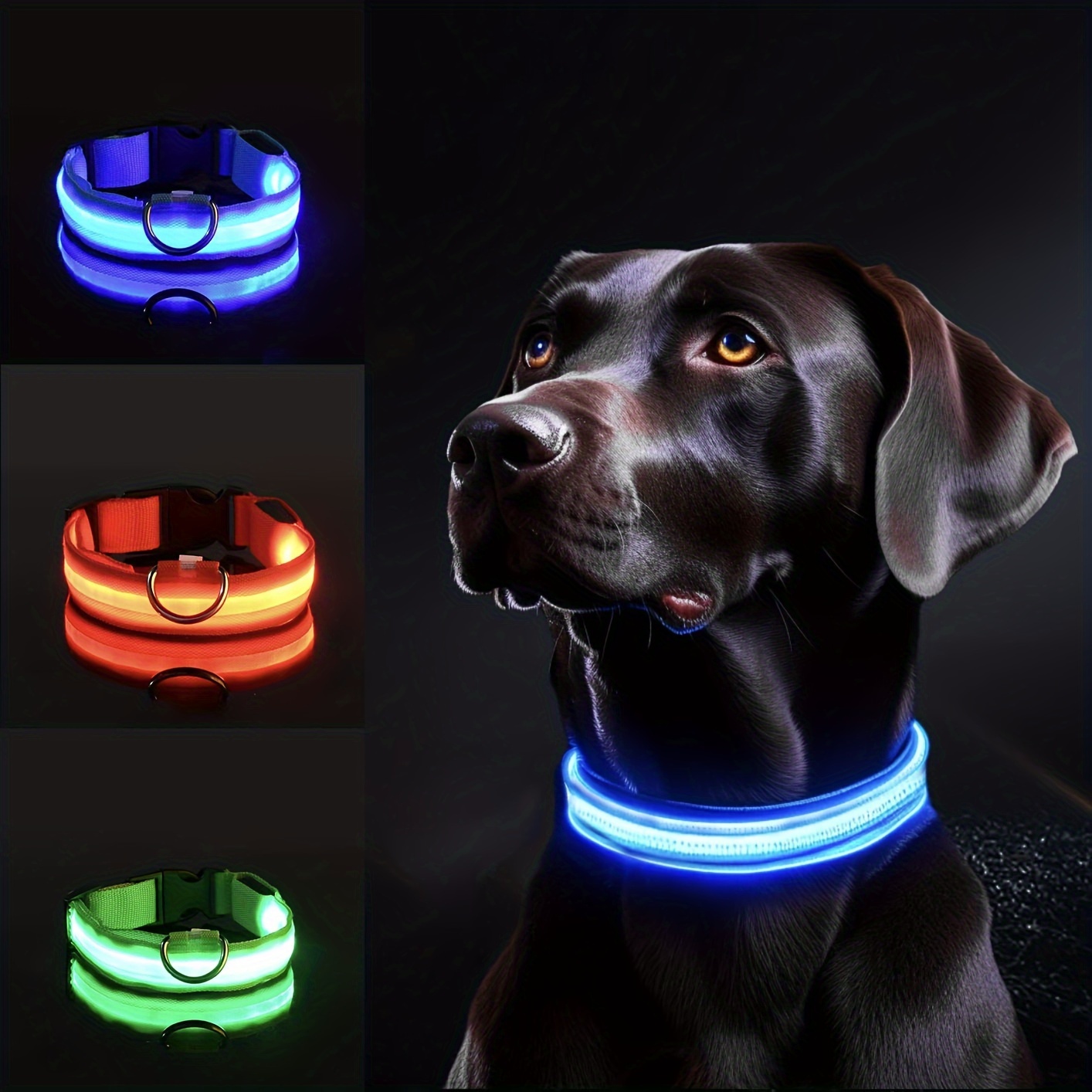 Reflecterende LED-hondenhalsba - Tech Dog Accessories recensie en prijs