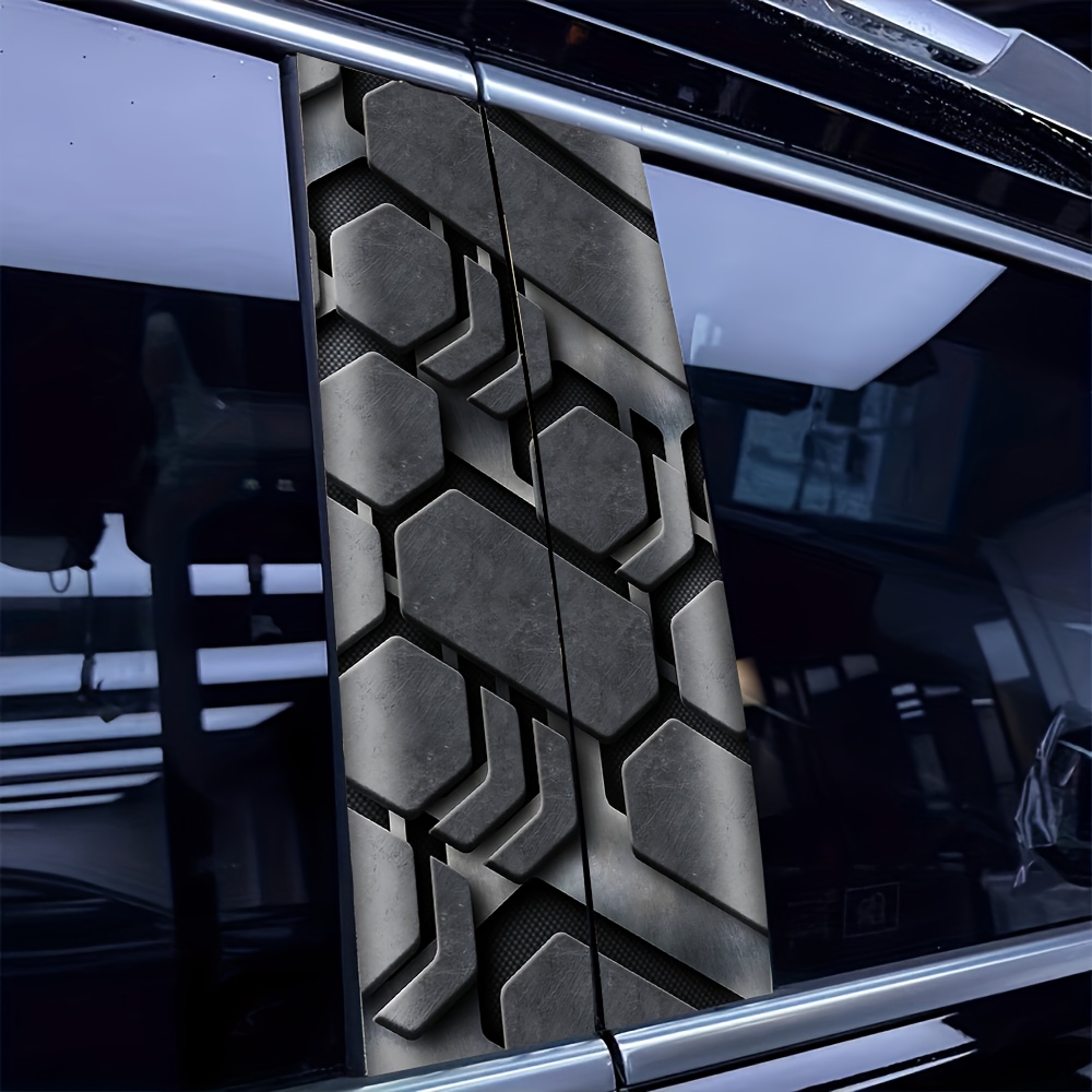 2-delige metalen autosticker m - Tech Accessories For Laptop recensie en prijs